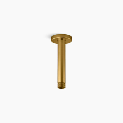 Kohler 6" ceiling-mount single-function rainhead arm and flange