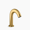 Kohler Touchless single-hole lavatory faucet with Kinesis® sensor technology, AC-powered, less drain, 0.5 gpm