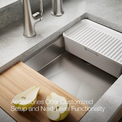 Kohler Strive® 32" undermount single-bowl workstation kitchen sink