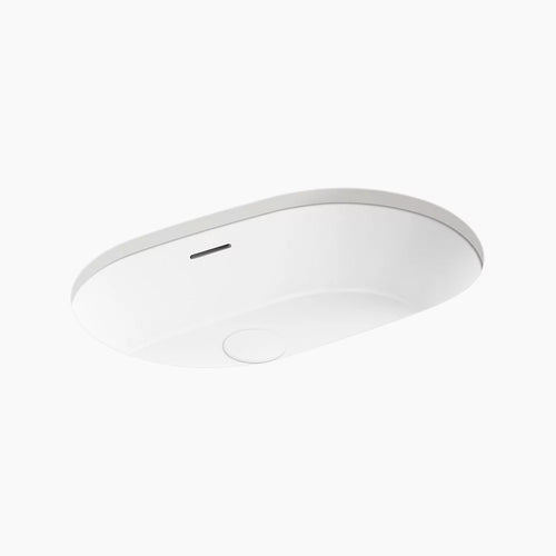Brazn®24-1/4" oval undermount bathroom sink