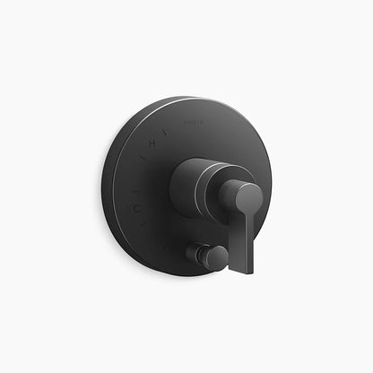 Kohler Rite-Temp® valve trim with Lever handle and diverter