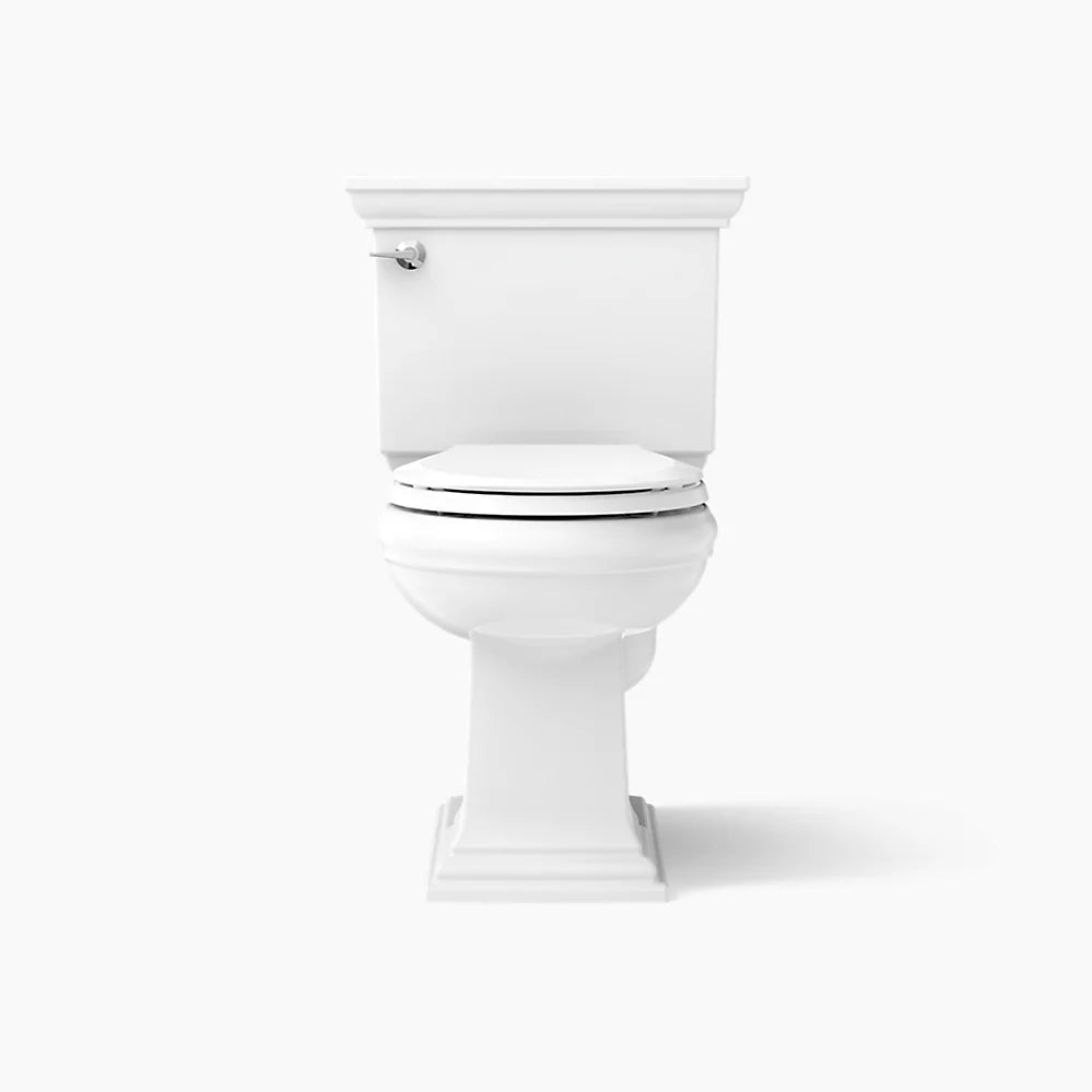 Memoirs® Stately Continuousclean Two-Piece Round-Front Toilet, 1.28 Gpf