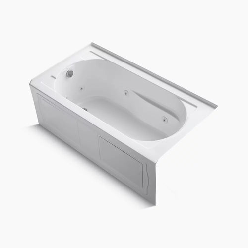 Kohler Devonshire Alcove whirlpool bath, left drain