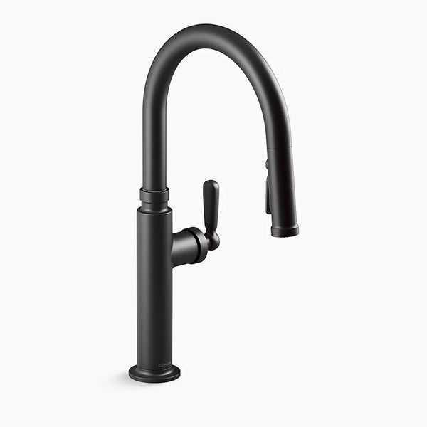 Kohler Edalyn™ by Studio McGee Touchless pull-down kitchen sink faucet with three-function sprayhead