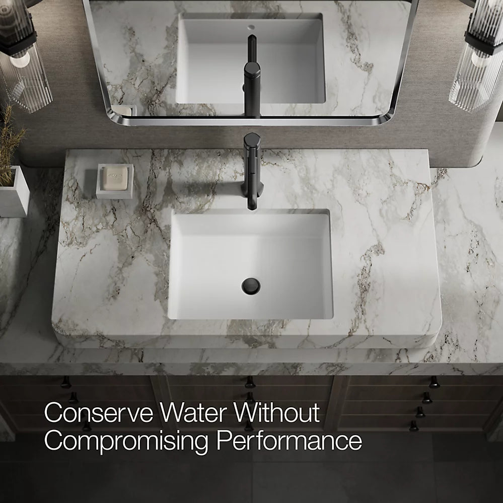 Occasion® Tall single-handle bathroom sink faucet, 0.5 gpm