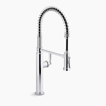 Kohler Semi-professional kitchen sink faucet with two-function sprayhead