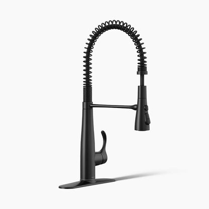 Kohler Semi-professional kitchen sink faucet with three-function sprayhead