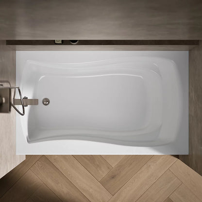 Kohler Mariposa 60" x 36" Alcove bath, left drain