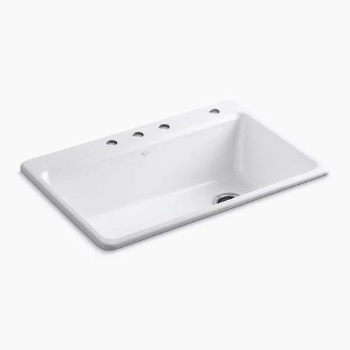 Kohler 33" top-mount single-bowl workstation kitchen sink