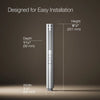 Kohler Round two-function handshower, 1.75 gpm