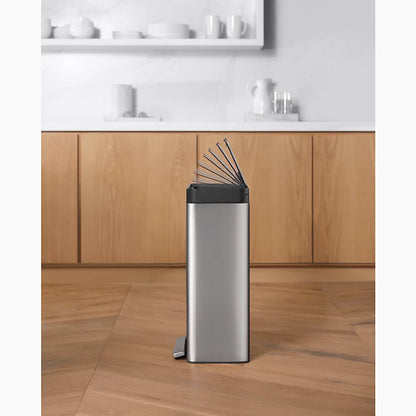 Kohler 8-gallon loft stainless steel step trash can