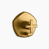 Kohler Rite-Temp® valve trim with push-button diverter and cross handle