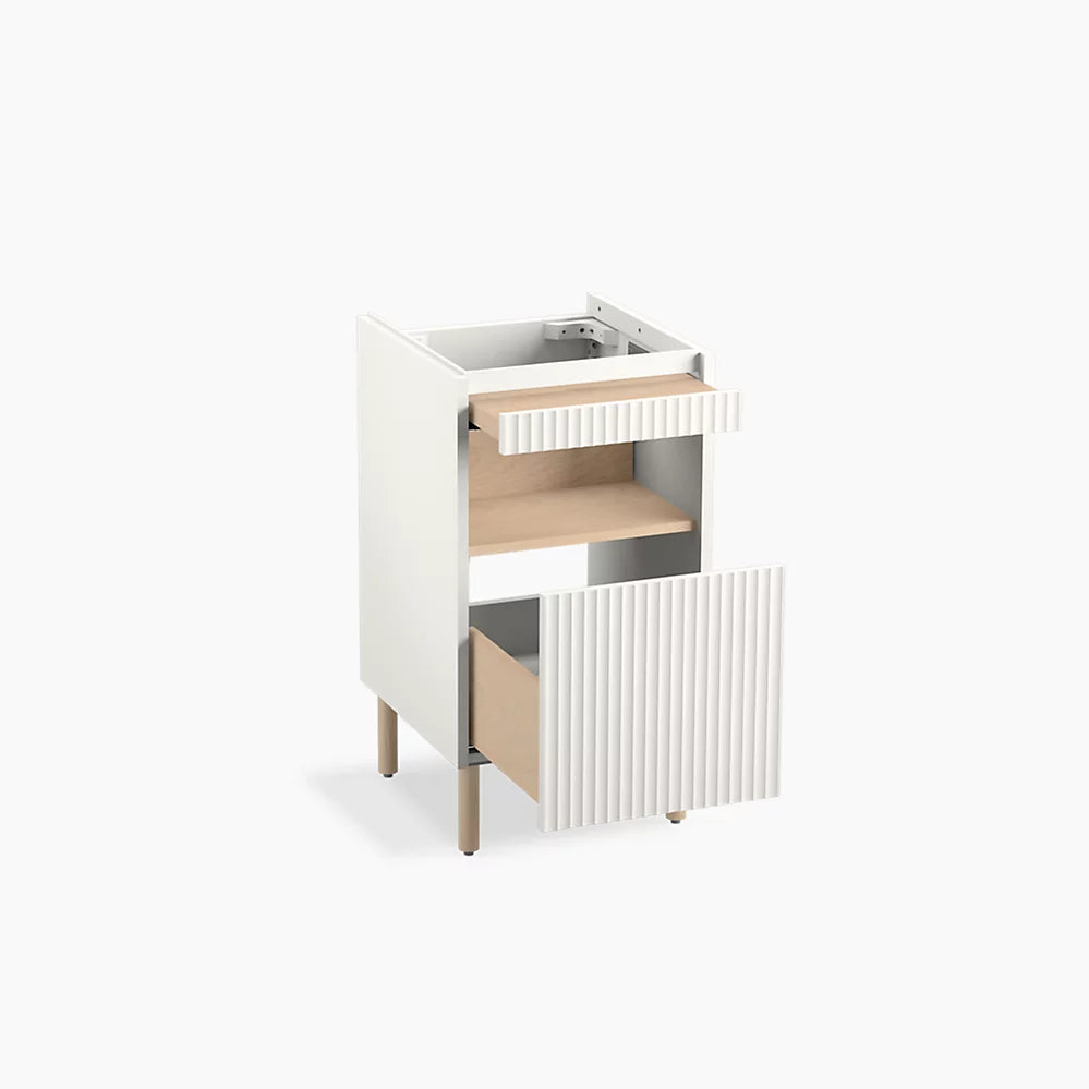 Kohler 16-3/4" wall-hung bathroom vanity cabinet