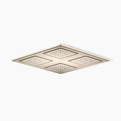 Kohler Overhead shower panel with four 22-nozzle sprayheads