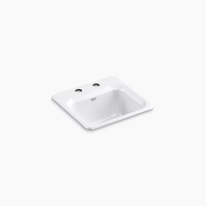 Kohler 15" top-mount single-bowl bar sink