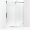 Kohler 80-7/8" H sliding shower door with 3/8"-thick glass