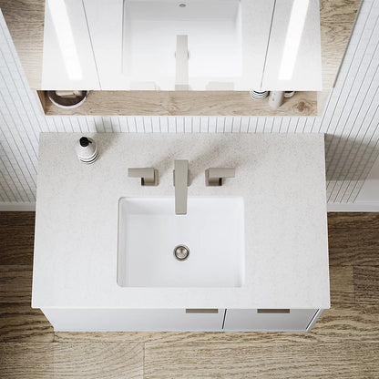 Kohler 17" rectangular undermount bathroom sink