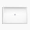 Kohler 62" x 42" alcove shower base, center drain