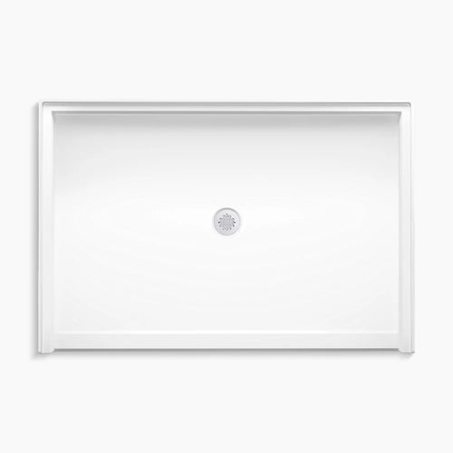 Kohler 62" x 42" alcove shower base, center drain