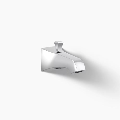 Kohler Wall-mount bath spout with Deco design and diverter