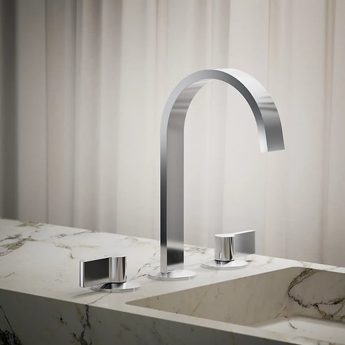 Kohler Bathroom sink faucet spout with Ribbon design, 1.2 gpm