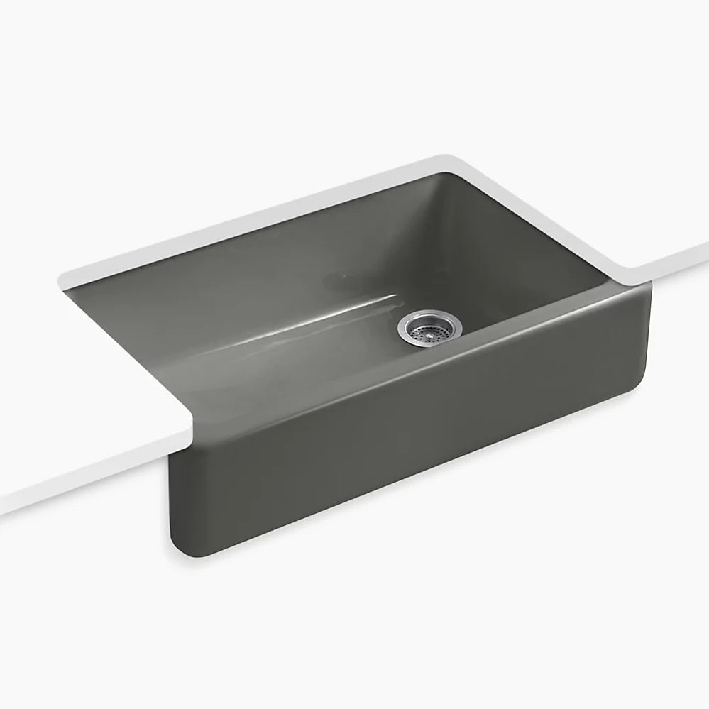 Kohler 35-3/4" undermount single-bowl farmhouse kitchen sink
