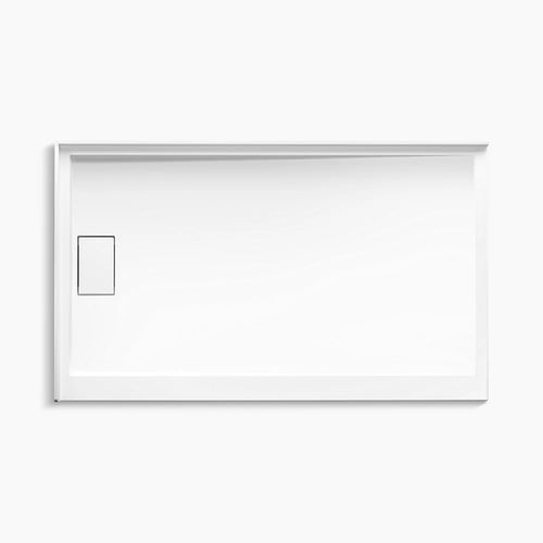 Kohler 60" x 36" corner shower base, left drain