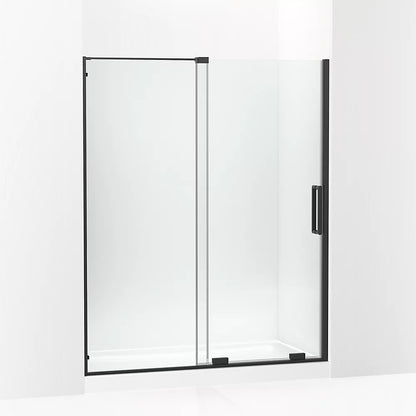 Kohler Sliding shower door, 71-3/4" H x 55-3/4 - 59-3/4" W, with 5/16" thick Crystal Clear glass