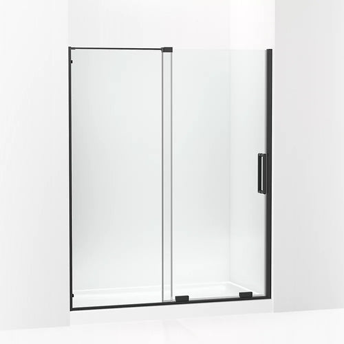 Kohler Sliding shower door, 71-3/4" H x 55-3/4 - 59-3/4" W, with 5/16" thick Crystal Clear glass