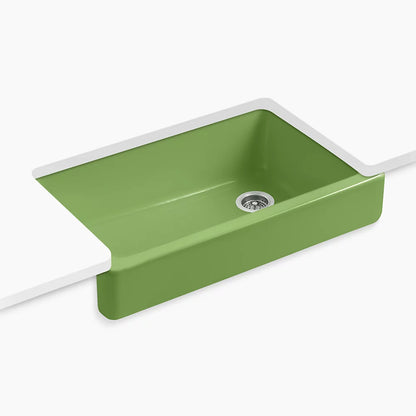 Kohler 35-1/2" undermount single-bowl farmhouse kitchen sink
