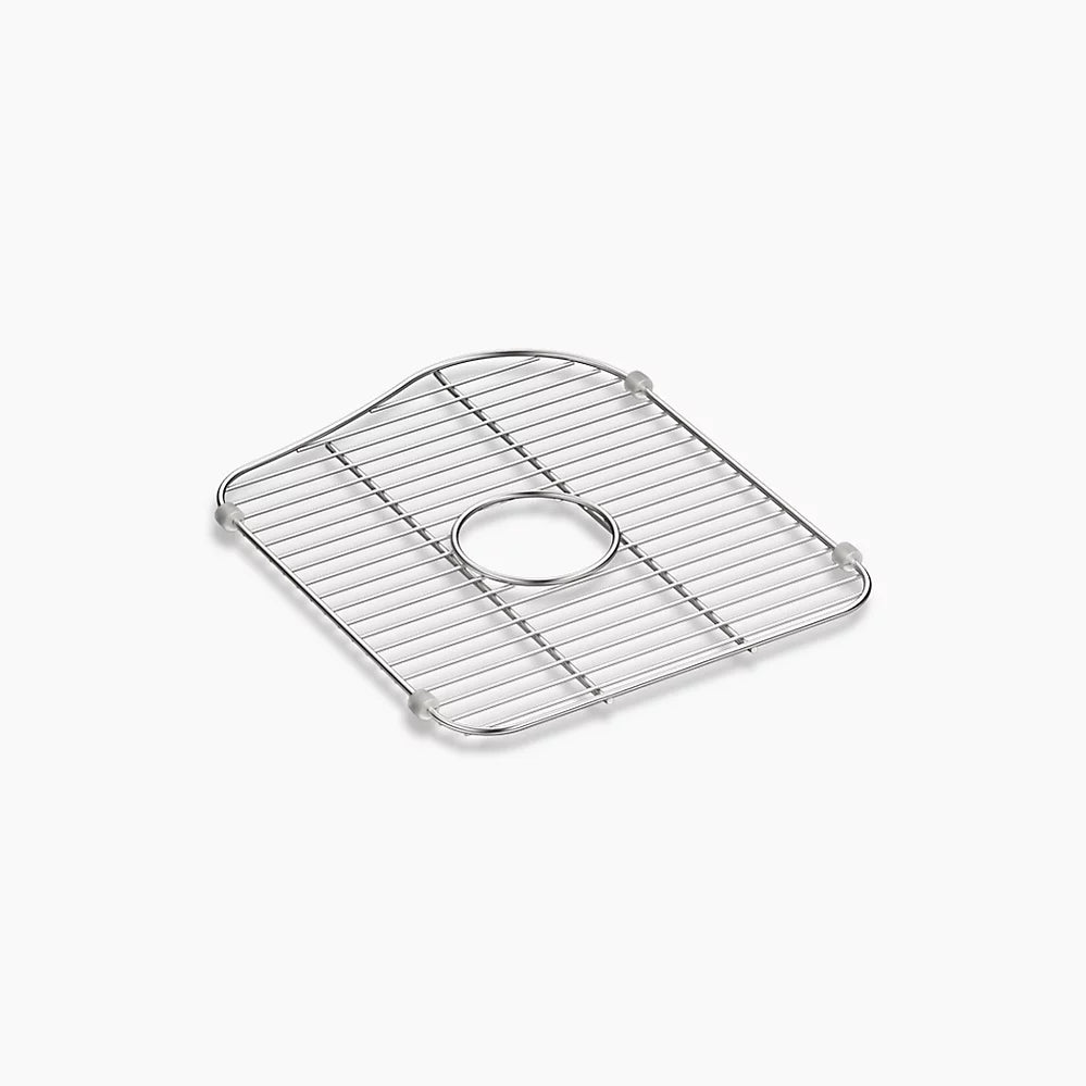 Kohler Stainless steel large sink rack, 13-1/4" x 15-7/8", for right-hand bowl