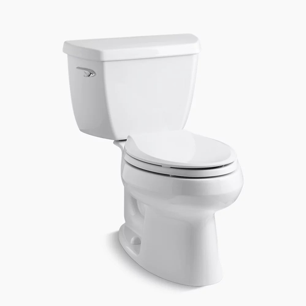 Kohler Wellworth® Classic Two-piece elongated toilet, 1.28 gpf (Discontinued)