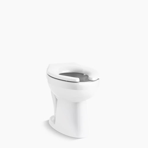 Kohler Floor-mount rear spud flushometer bowl with bedpan lugs