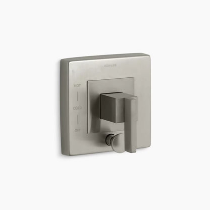 Kohler Rite-Temp® valve trim with push-button diverter