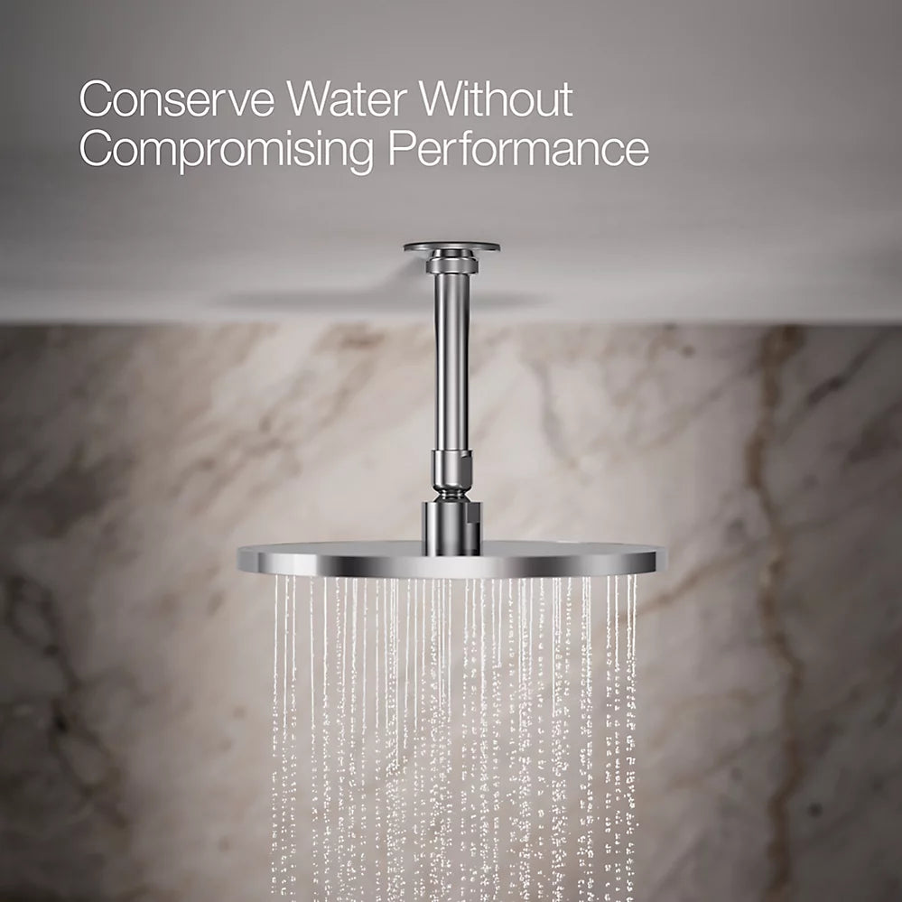 Kohler Round 10" single-function rainhead, 2.5 gpm