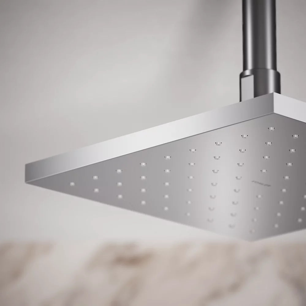 Kohler Square 8" single-function rainhead, 1.75 gpm