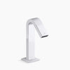 Kohler Touchless faucet with Kinesis® sensor technology and temperature mixer, DC-powered