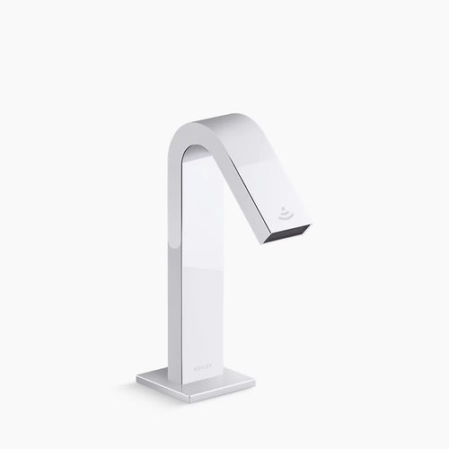 Kohler Touchless faucet with Kinesis® sensor technology and temperature mixer, DC-powered
