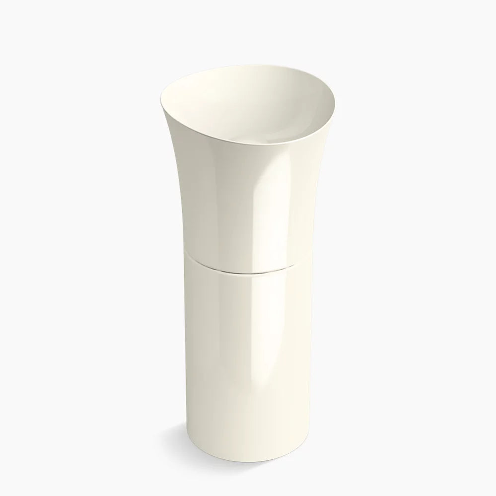 Kohler 16" pedestal bathroom sink, no overflow