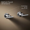 Kohler Deck- or wall-mount bath faucet handle trim with lever design