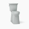Kohler Tall two-piece elongated toilet with skirted trapway, 1.28 gpf