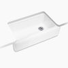 Kohler 35-3/4" undermount single-bowl farmhouse workstation kitchen sink