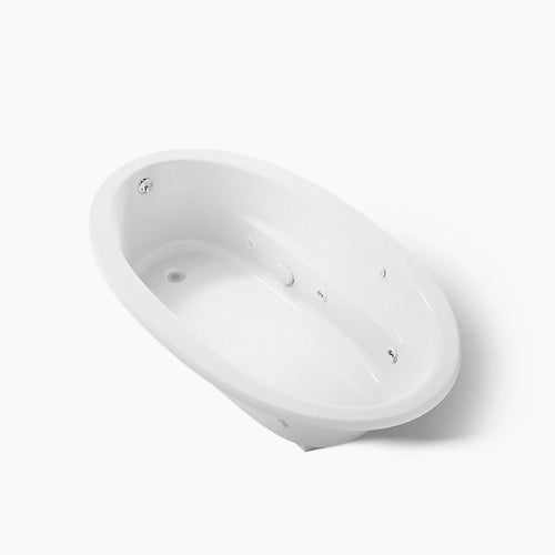 Kohler Sunward Whirlpool Bath 60 x 42-Inch Drop-In Bathtub