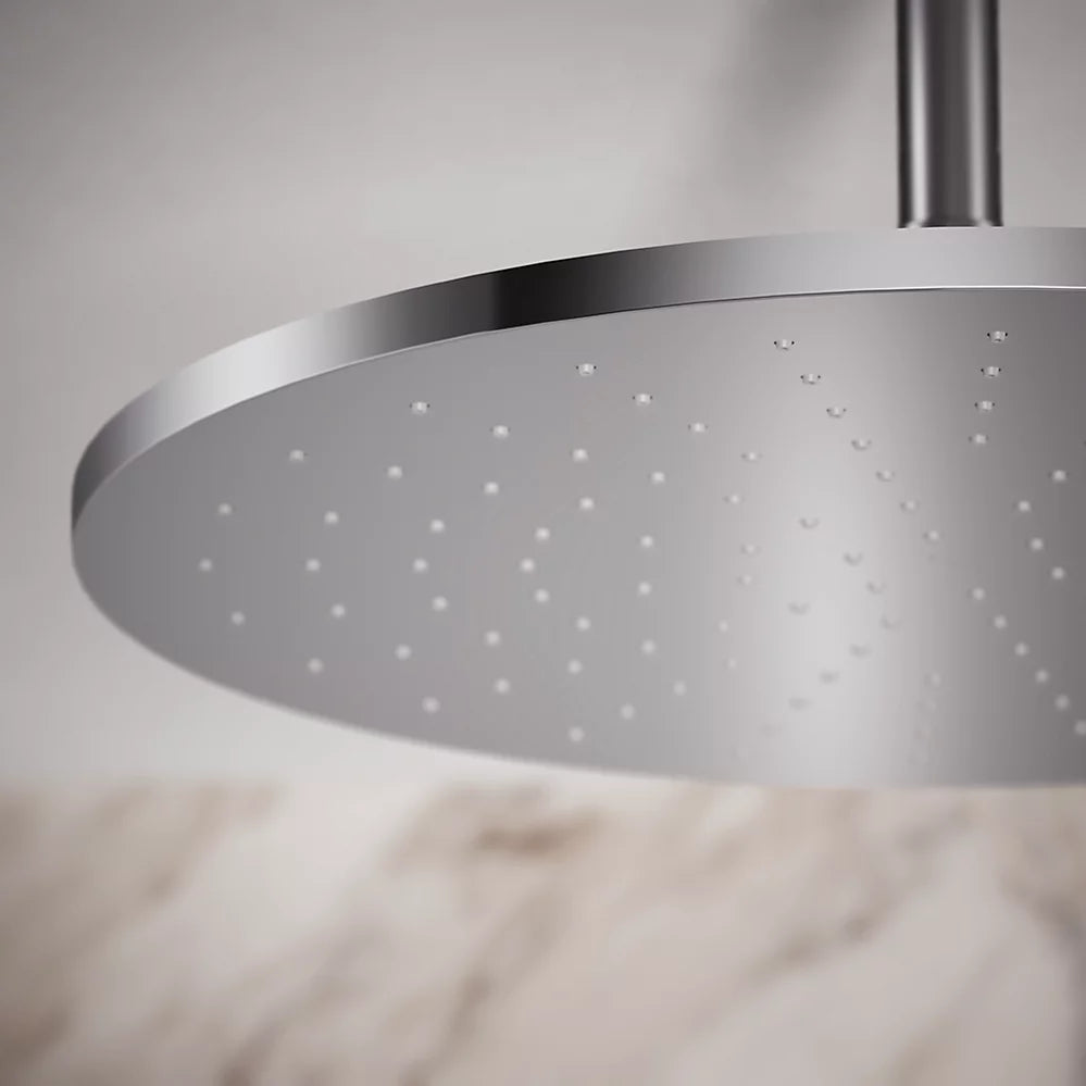 Kohler Round 14” single-function rainhead, 2.5 gpm