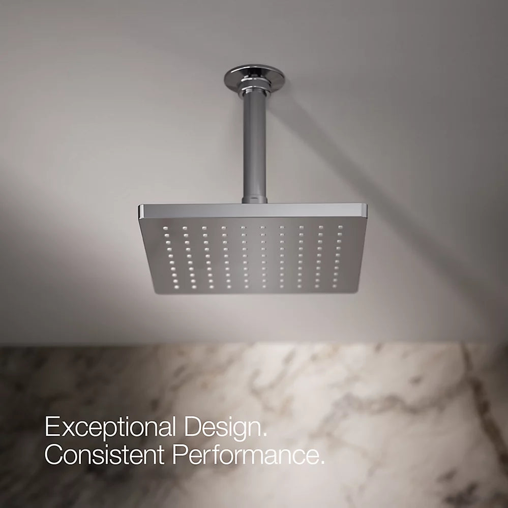 Kohler 8" single-function rainhead, 1.75 gpm