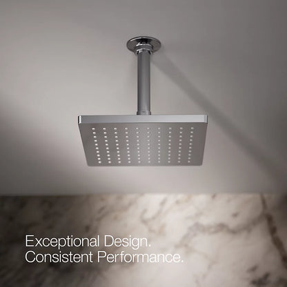 Kohler 8" single-function rainhead, 1.75 gpm