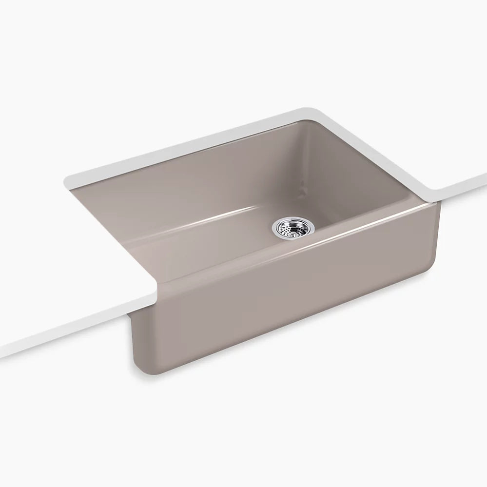 Kohler 32-3/4" undermount single-bowl farmhouse kitchen sink