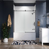 Kohler 62" H sliding bath door with 3/8"-thick glass