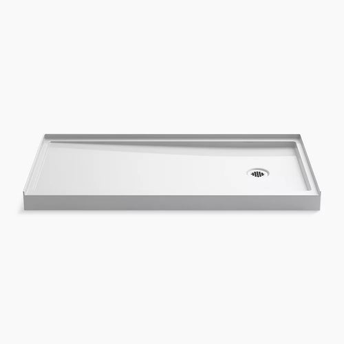 Kohler 60" x 30" alcove shower base, right drain