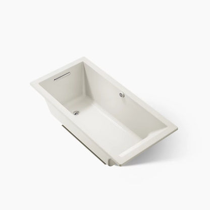 Kohler Underscore Bath With Bask Heated Surface 60 x 30-Inch Drop-In Bathtub